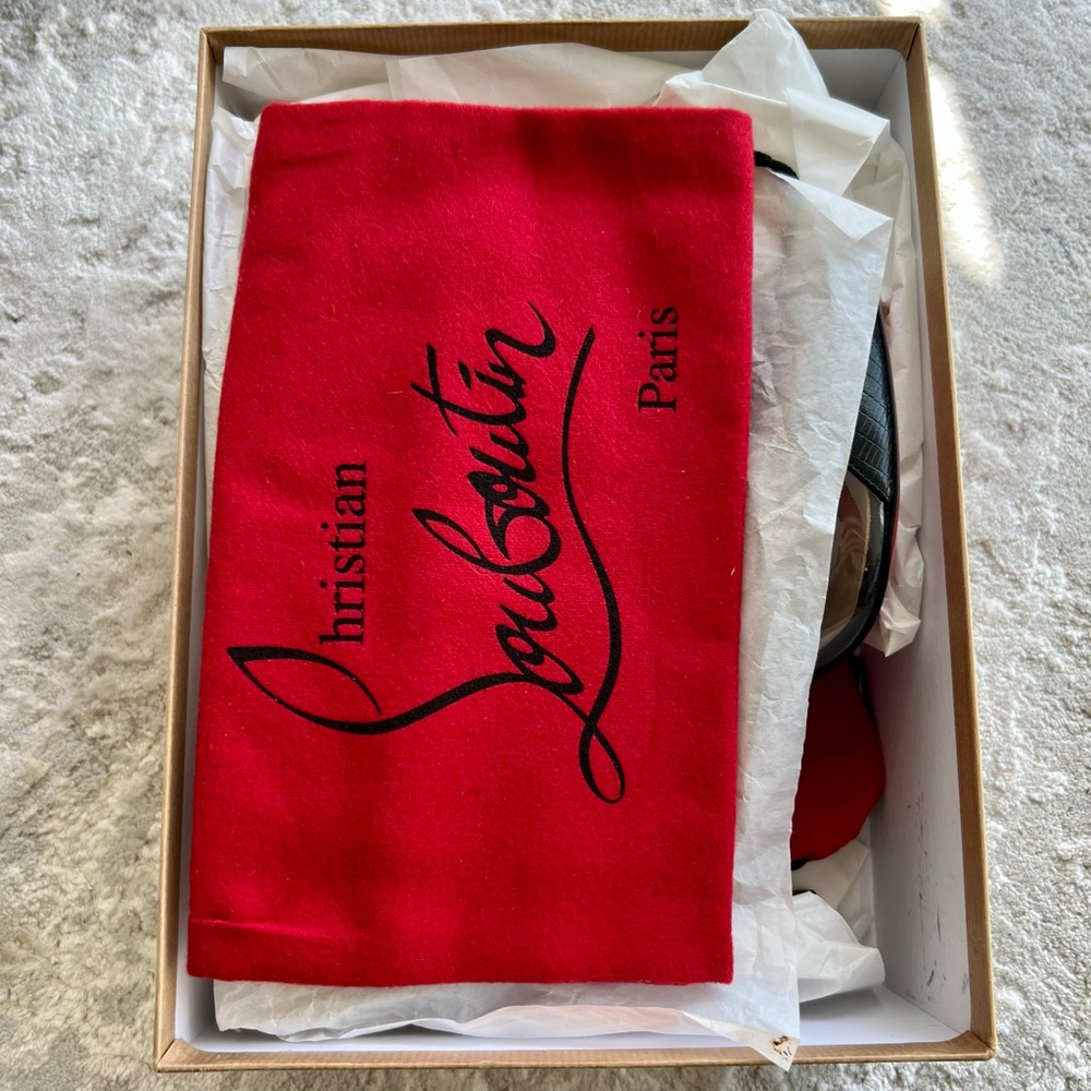 Optisexy Christian Louboutin Heels Size 38 Euro - Picture 4 of 7